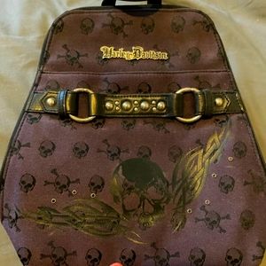 Harley Davidson purple back pack